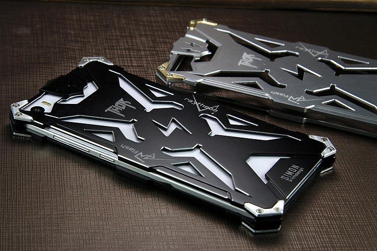 SIMON THOR Aviation Aluminum Alloy Shockproof Armor Metal Case Cover for Xiaomi Mi Note
