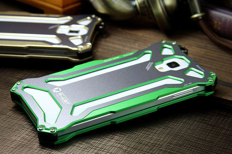 R-JUST GUNDAM Aerospace Aluminum Contrast Color Shockproof Metal Shell Outdoor Protection Case Xiaomi Mi 4/ Mi4
