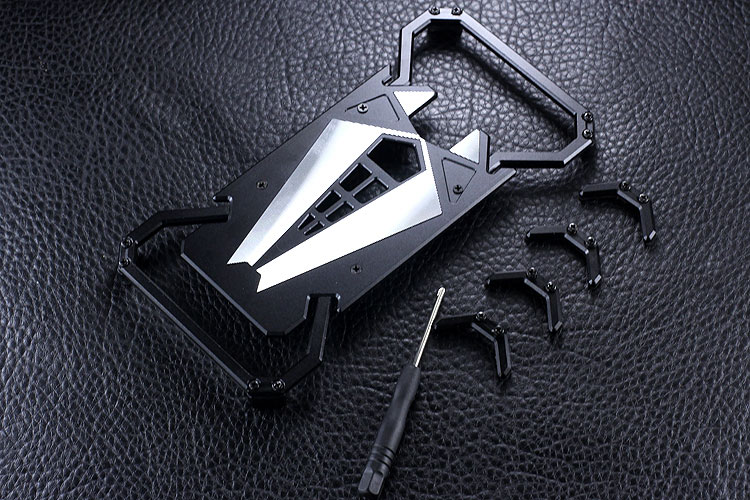 S.CENG Spider-Man Shockproof Aerospace Aluminum Metal Shell Case Cover for vivo Xplay6