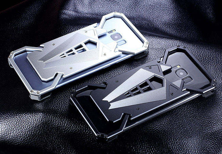 S.CENG Spider-Man Shockproof Aerospace Aluminum Metal Shell Case Cover for Samsung Galaxy S8 Plus