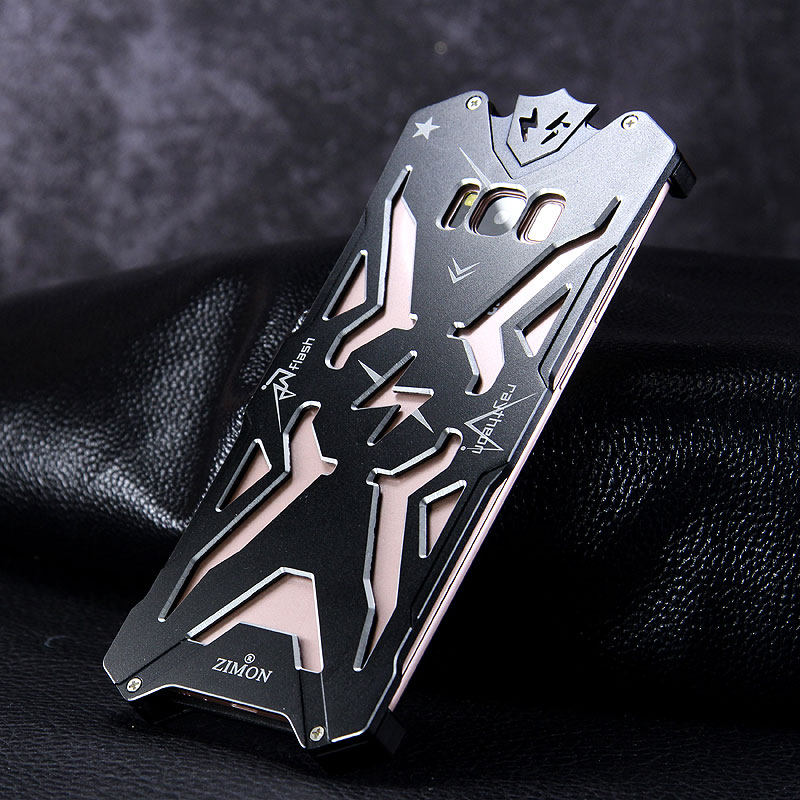 SIMON THOR Aviation Aluminum Alloy Shockproof Armor Metal Case Cover for Samsung Galaxy S8 & Samsung Galaxy S8 Plus