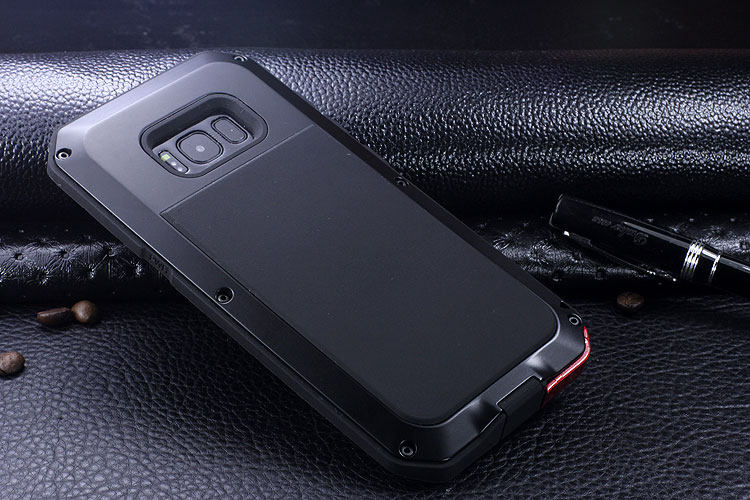R-Just Extreme Premium Protection System Aluminum Heavy Duty Metal Case for Samsung Galaxy S8 Plus & Galaxy S8