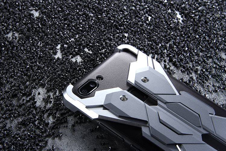 Luphie Neo Armor EVA Wings Shockproof TPU Metal Case Cover for vivo X20 & vivo X20 Plus