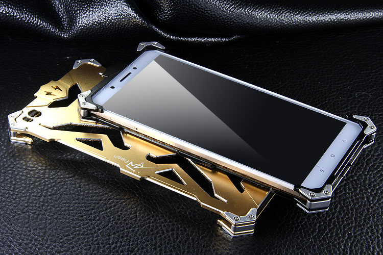 SIMON THOR Aviation Aluminum Alloy Shockproof Armor Metal Case Cover for Xiaomi Mi Max 2