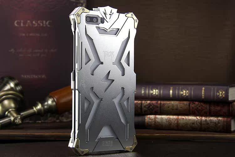 SIMON THOR Aviation Aluminum Alloy Shockproof Armor Metal Case Cover for Huawei Honor 6 Plus