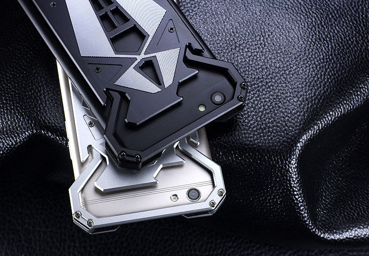 S.CENG Spider-Man Shockproof Aerospace Aluminum Metal Shell Case Cover for OPPO R9s & OPPO R9s Plus