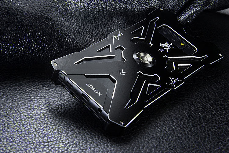 SIMON THOR Magnetic Bracket Aviation Aluminum Alloy Shockproof Armor Metal Case Cover for Samsung Galaxy Note 8