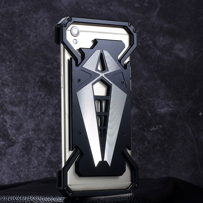 S.CENG Spider-Man Shockproof Aerospace Aluminum Metal Shell Case Cover for OPPO R9 & OPPO R9 Plus