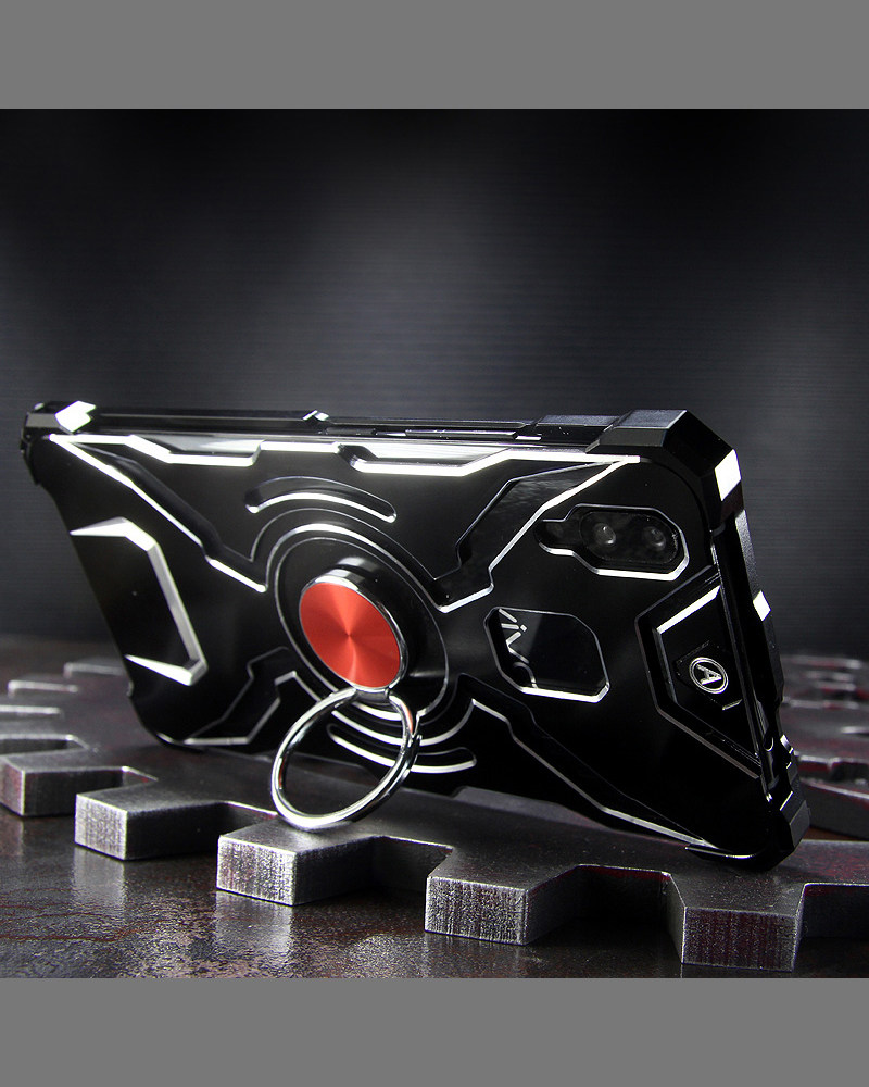 WK Iron Man Military Grade Shockproof Screw-less Metal Case w/ Ring Holder for vivo X21 UD & vivo X21