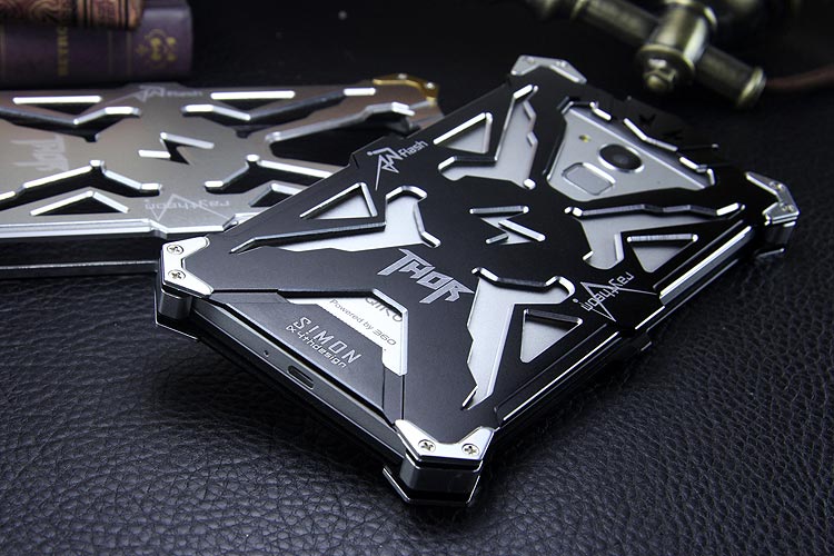 SIMON THOR Aviation Aluminum Alloy Shockproof Armor Metal Case Cover for QIKU 360 Q1 Youth