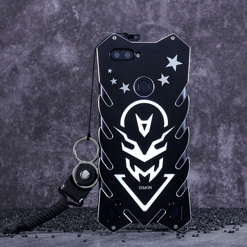 SIMON New THOR II Aviation Aluminum Alloy Shockproof Armor Metal Case Cover for OPPO R11s Plus