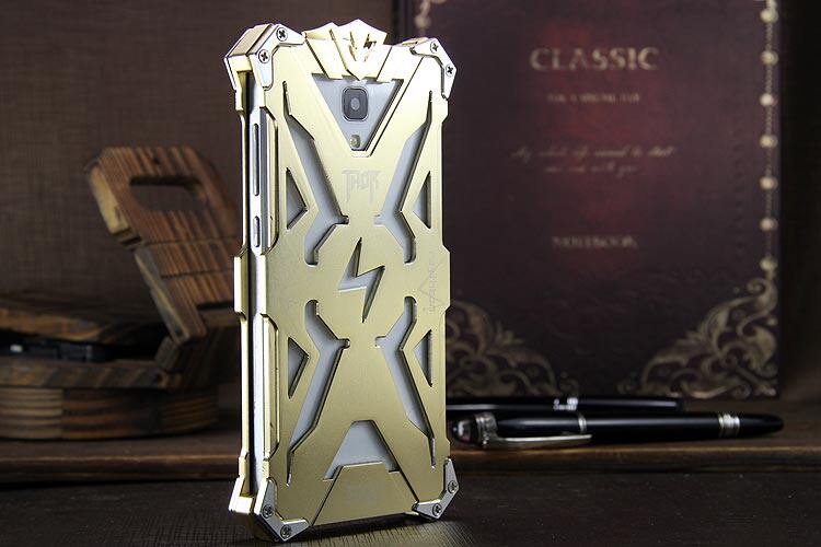 SIMON THOR Aviation Aluminum Alloy Shockproof Armor Metal Case Cover for Xiaomi Mi 4