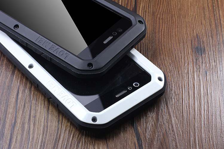 LOVE MEI Powerful Water Resistant Shockproof Dust/Dirt/Snow Proof Aluminum Metal Outdoor Heavy Duty Case Cover for Huawei P10 & Huawei P10 Plus