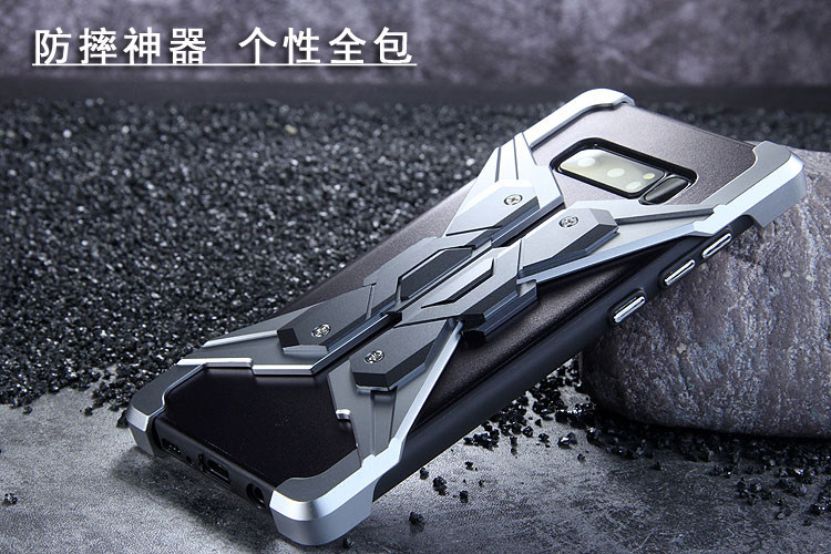 Luphie Neo Armor EVA Wings Shockproof TPU Metal Case Cover for Samsung Galaxy Note 8
