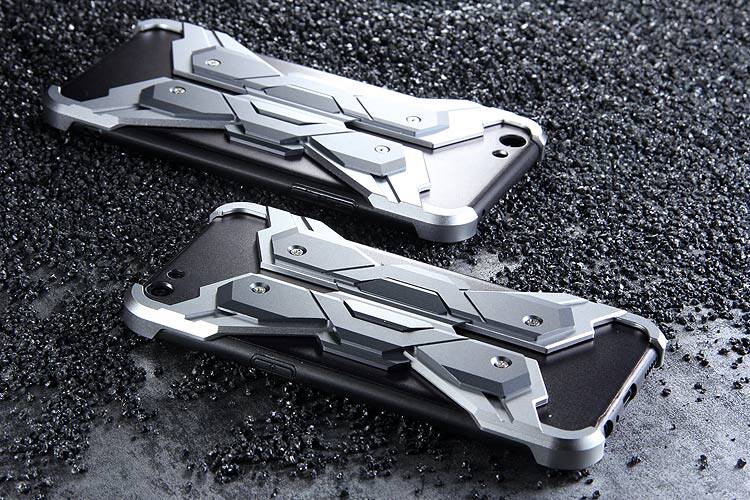 Luphie Neo Armor EVA Wings Shockproof TPU Metal Case Cover for OPPO R9s & OPPO R9s Plus & OPPO F3 Plus