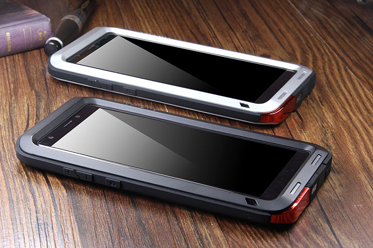 LOVE MEI Powerful Water Resistant Shockproof Aluminum Metal Heavy Duty Case Cover for Samsung Galaxy Note 8