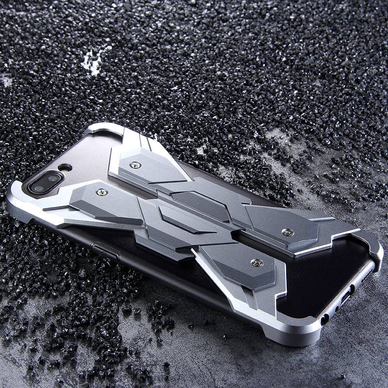 Luphie Neo Armor EVA Wings Shockproof TPU Metal Case Cover for OPPO R11 & OPPO R11 Plus