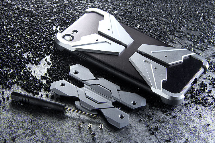 Luphie Neo Armor EVA Wings Shockproof TPU Metal Case Cover for Apple iPhone 8 Plus & iPhone 8 & iPhone 7 Plus & iPhone 7