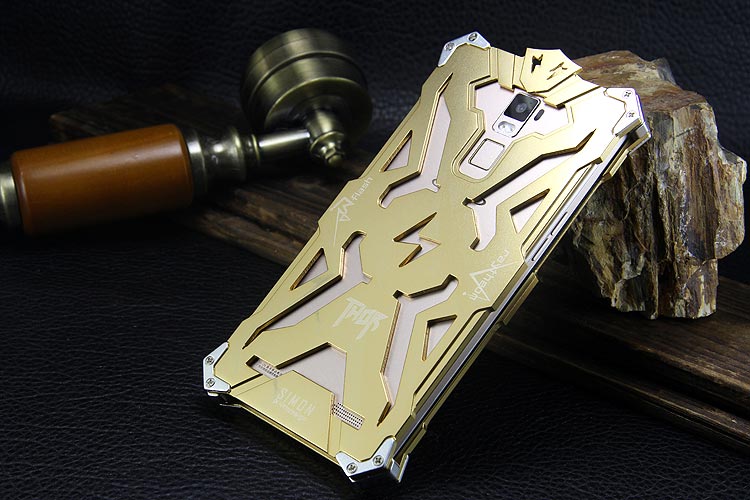 SIMON THOR Aviation Aluminum Alloy Shockproof Armor Metal Case Cover for OPPO R7 Plus & OPPO R7S & OPPO R7
