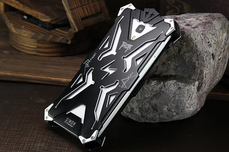 SIMON THOR Aviation Aluminum Alloy Shockproof Armor Metal Case Cover for Xiaomi Mi 4