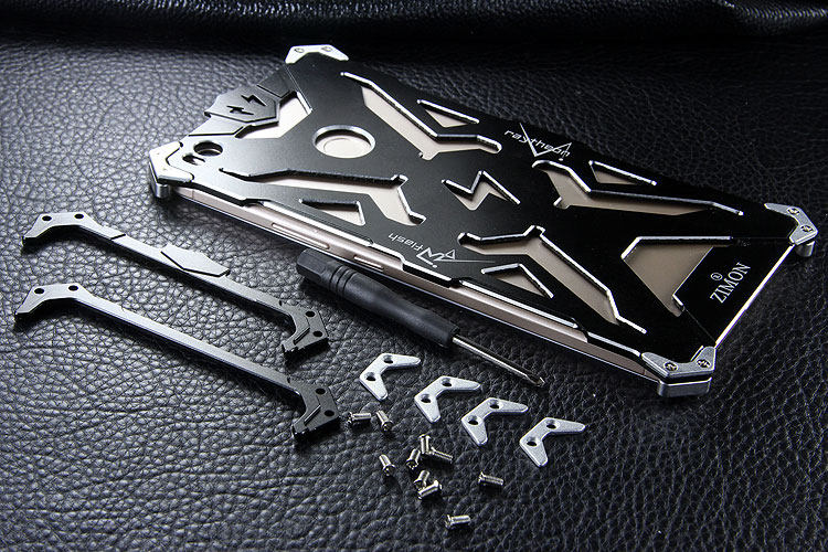 SIMON THOR Aviation Aluminum Alloy Shockproof Armor Metal Case Cover for Xiaomi Mi Max 2