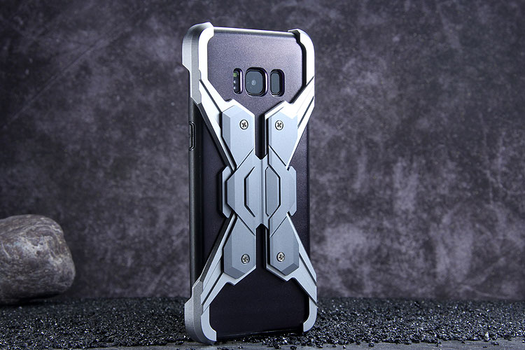 Luphie Neo Armor EVA Wings Shockproof TPU Metal Case Cover for Samsung Galaxy S8 Plus & Galaxy S8