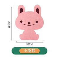 Фетровая туалетная наклейка