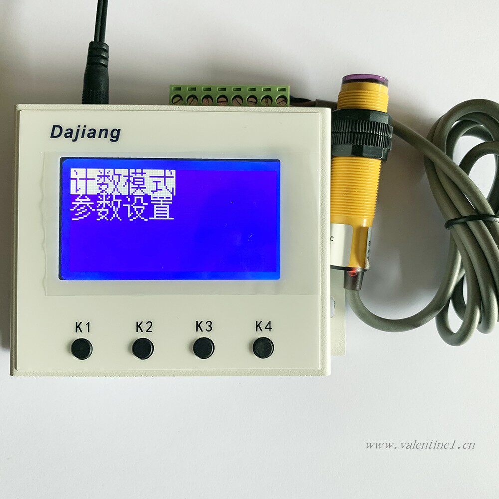 Infrared automatic induction counter intelligent digital display Dajiang Electronics Industry Conveyor Belt Assembly Line Point Counting Table