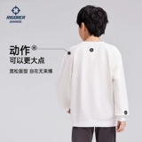 Детская баскетбольная толстовка подходит для мужчин и женщин для школьников, дорожный лонгслив для тренировок для отдыха, круглый воротник, для бега