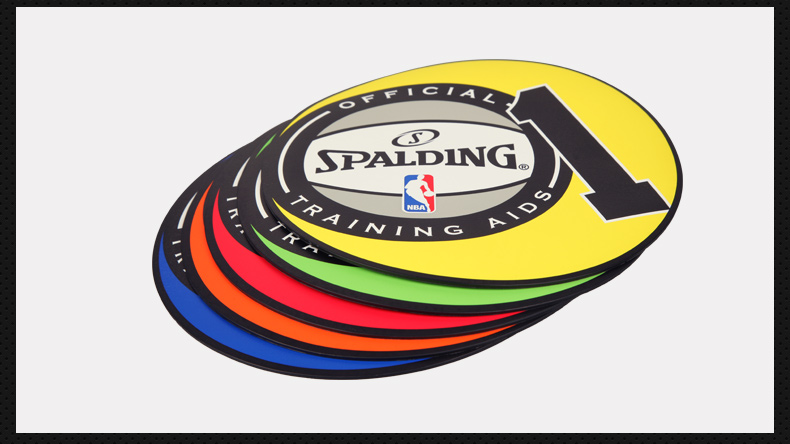 Spalding trò chơi đào tạo thể thao ngoài trời đánh dấu thể thao nhắc nhở thiết bị đào tạo thể thao 8476CN - Bóng rổ 	quả bóng rổ số 5	