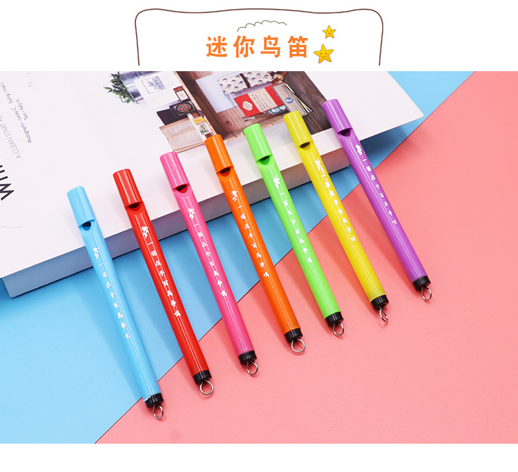 Chơi chim sáo Bailing chim sáo mini flute âm nhạc của trẻ em chơi câu đố nhạc cụ gian hàng trường hot đồ chơi