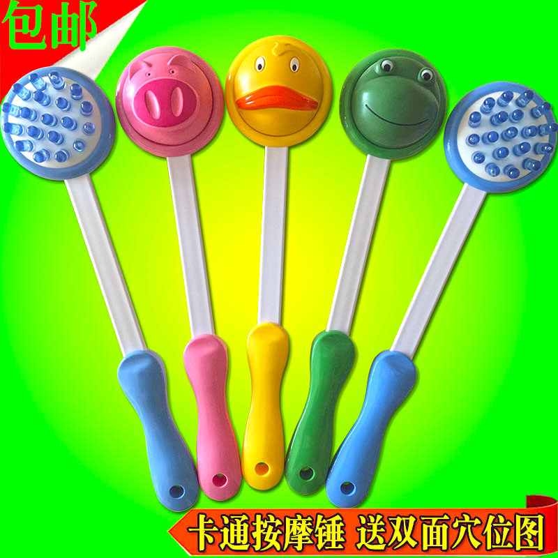 Massage knockout hammer meridians Cartoon No Courseman Massage Mallet Health Hammer Fitness hammer Hammer Back Stick