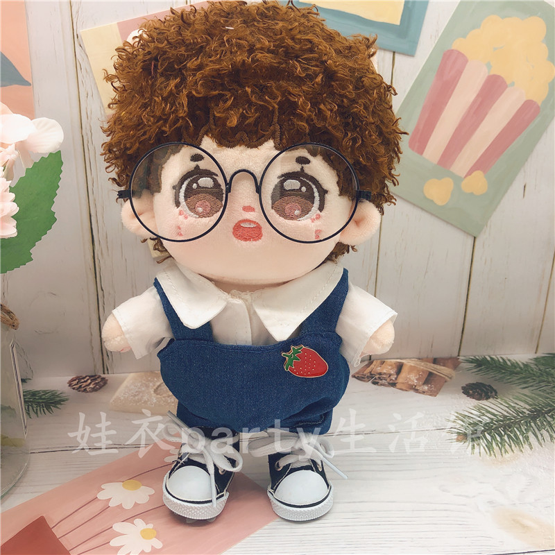 Spot 20cm doll jeans roll with panties shirt jacket jacket 20cm doll shoes clothes