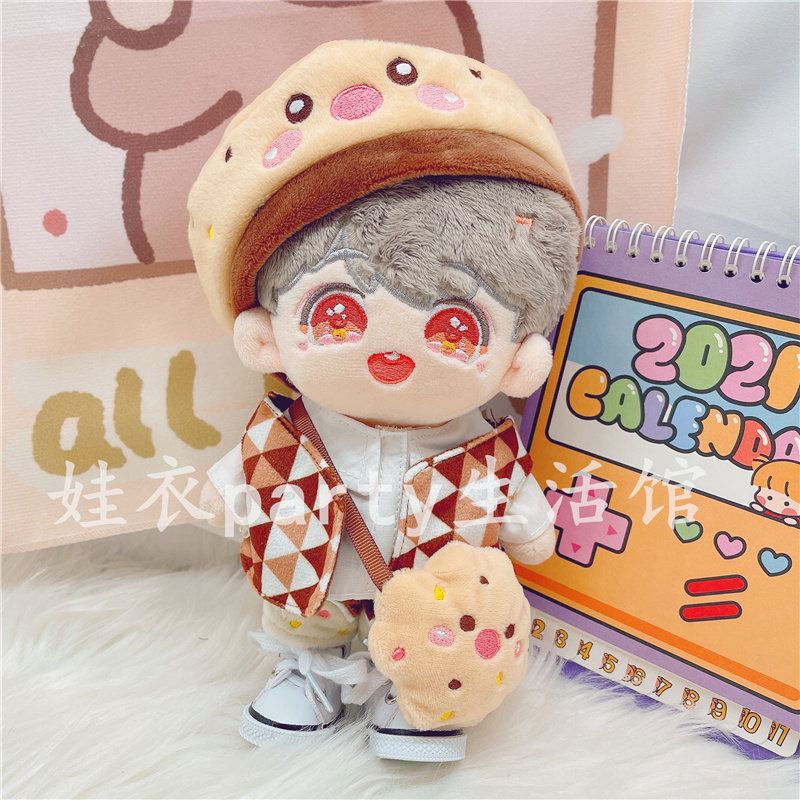 Spot 20cm Jersey Tunic Suit No Property Doll Summer Cover Spring Day Eva Clothes 20 cm Small Bags Shoes