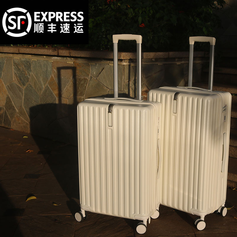 Small Frescoed Student Suitcase Women's Tennis Red Ins Tide Universal Wheels Muted Boarding Suitcase 24 Men's Rover Box 30