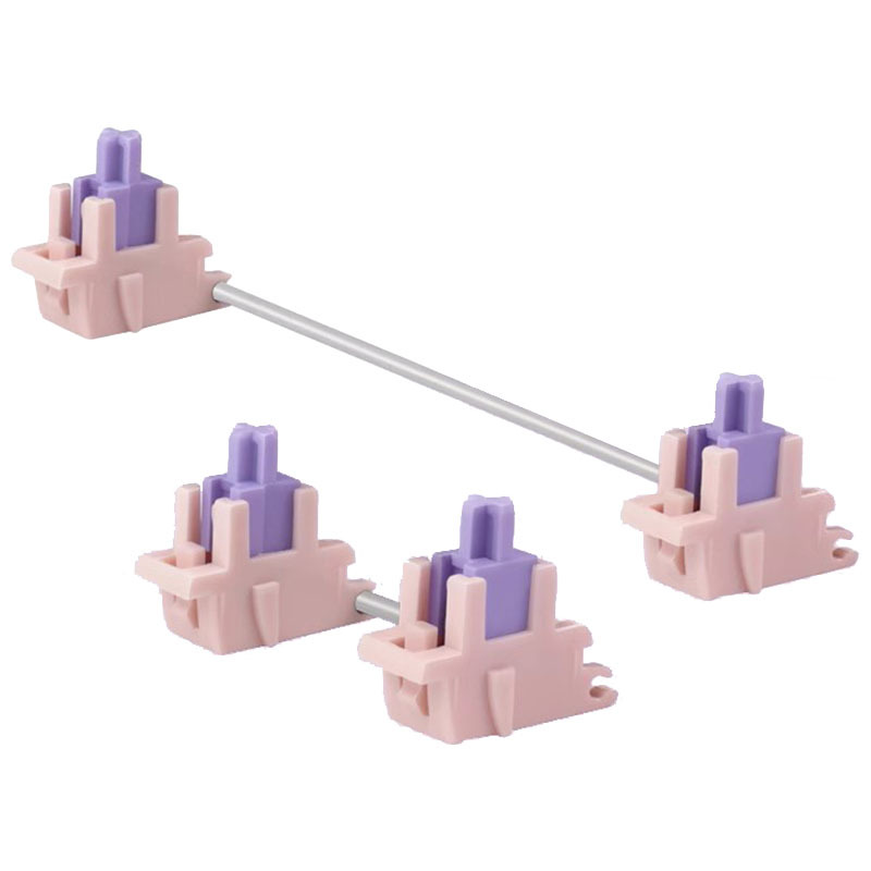 Mmd Princess Satellite Axis V2 Supports Mechanical Keyboards 2U6.25U Shengpang Pink Factory Run Pom Cream