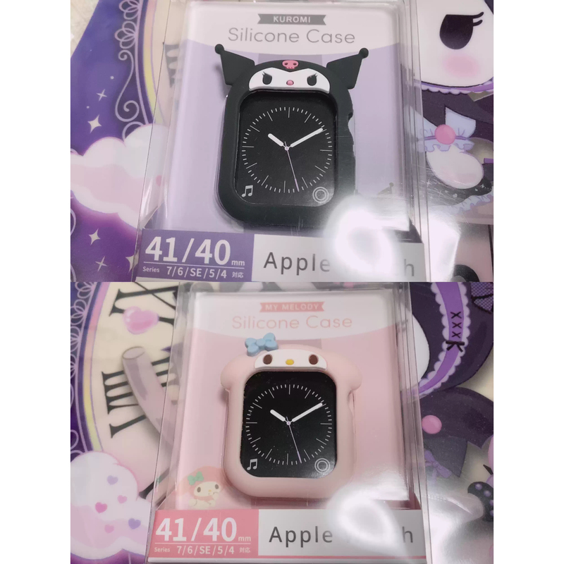 In Stock Japan Sanrio Apple Watch Silicone Case Kuromi My Melody
