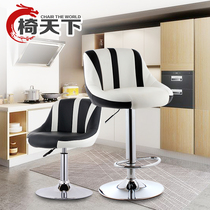 Chair high stool cashier lifting stool bar chair modern chair bar bar high backrest simple footstool home