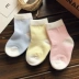 Quần sơ sinh nam nữ vớ bé mùa xuân và mùa thu mùa đông vớ cotton ống rộng miệng bốn mùa 0-1 tuổi 3 tháng tất cao cổ cho bé gái Vớ