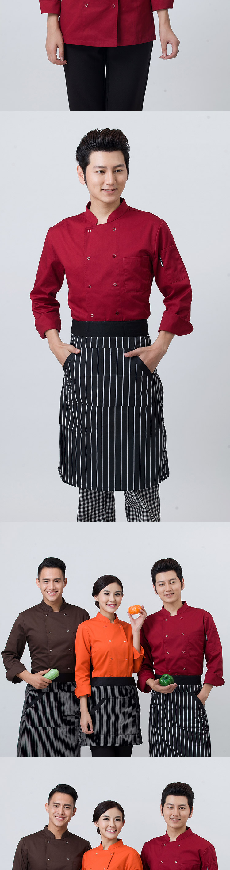 Veste chef cuisinier - Ref 1907975 Image 12