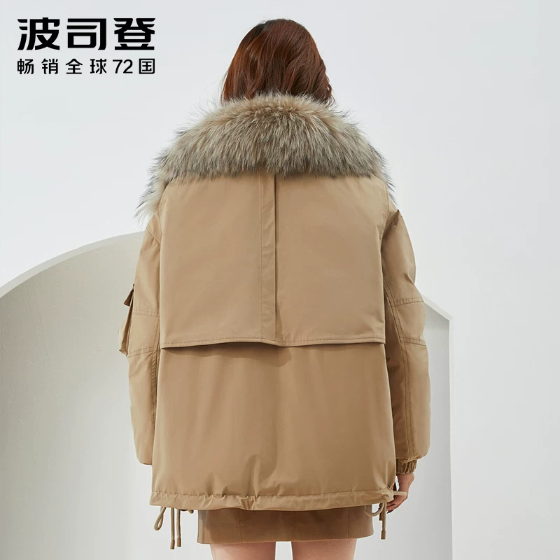 Тмалл, тёплая модная куртка-down jacket, 2020 год, оверсайз