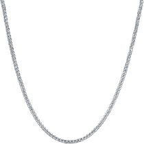 Saturday blessing platinum necklace womens pt950 platinum Chopard chain plain chain clavicle chain Chinese Valentines Day gift to girlfriend
