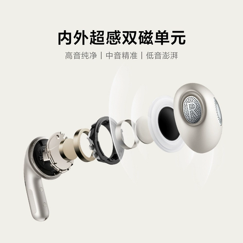 Xiaomi XiaomiBuds5 Bluetooth-гарнитура, полувкладыши, независимая запись голоса в текст, беспроводная проводная гарнитура