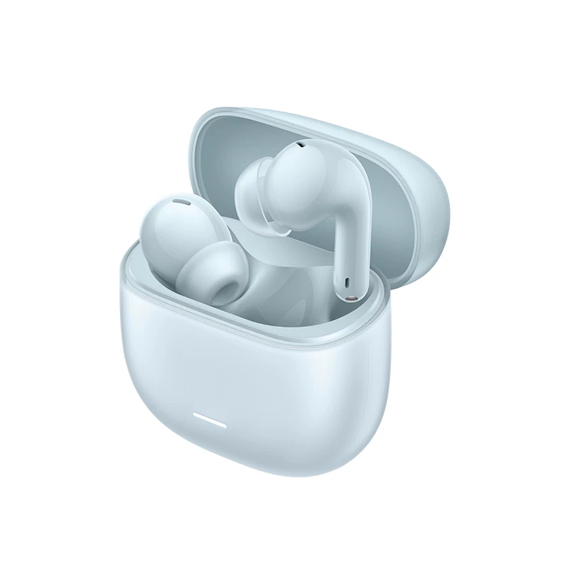 Наушники Xiaomi RedmiBuds6 Youth Edition Bluetooth с активным шумоподавлением, длинный срок службы аккумулятора, цвет 'синий дождь и туман'