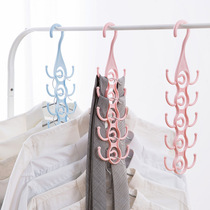 Creative Multifunctional Hung Girdle Hanger Tie Hook Silk Towel Rack Bag Containing Shelf Wardrobe Rack Belt rack