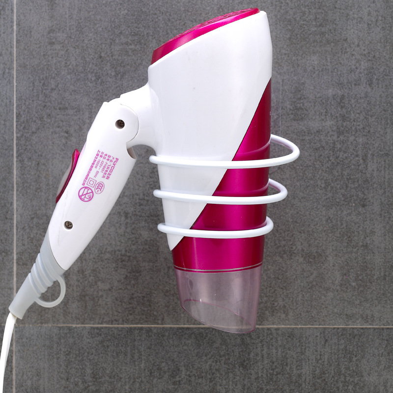 Creative Iron Art Hairdryer Shelf Free of perforated Dressing Room Hair Dryer Shelving bathroom Hairdryer Contained Layer Shelf