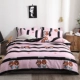 gia đình đơn giản bốn chăn đơn kép đơn 1.2 / 1.5 / 1.8 m giường bốn bộ ba ký túc xá sinh viên - Bộ đồ giường bốn mảnh