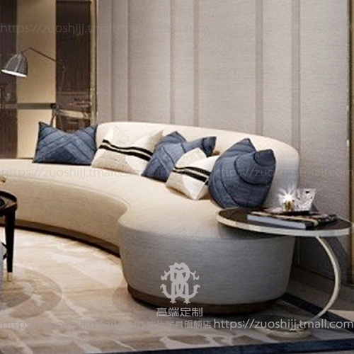 Гонконг -стиль минималистский многопользовательский диван многопользовательский диван