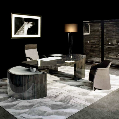 Пост -Хундай краска черная сандаловая стола, стул и стул, большой стойкий стол