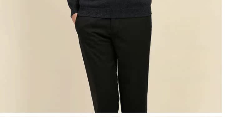 Áo thun nam cổ cao có dây kéo cao cấp của Chez-Moi / Shi Muhua Áo thun nam cashmere nguyên chất 2018 mới - Áo len Cashmere áo len nam trung tuổi